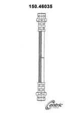 Centric Brake Hose 150.46035                                     - 150.46035 - Image 4