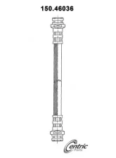 Centric Brake Hose 150.46036                                     - 150.46036 - Image 4