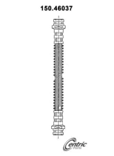 Centric Brake Hose 150.46037                                     - 150.46037 - Image 4