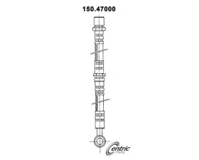 Centric Brake Hose 150.47000
