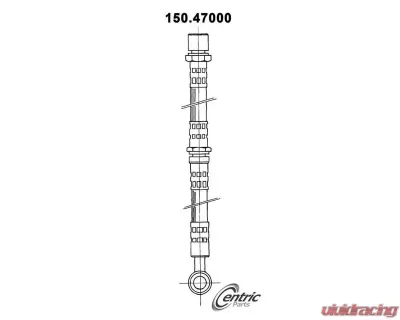 Centric Brake Hose 150.47000 - 150.47000