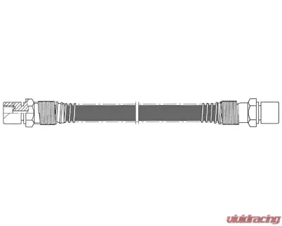 Centric Brake Hose 150.47004 - 150.47004
