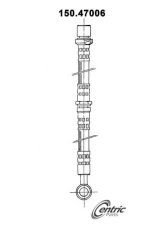 Centric Brake Hose 150.47006                                     - 150.47006 - Image 4