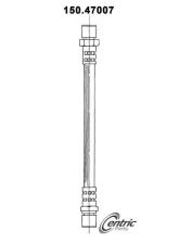 Centric Brake Hose 150.47007                                     - 150.47007 - Image 4