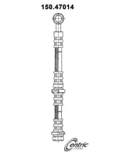 Centric Brake Hose 150.47014                                     - 150.47014 - Image 4