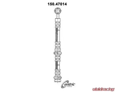 Centric Brake Hose 150.47014 - 150.47014