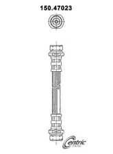 Centric Brake Hose 150.47023                                     - 150.47023 - Image 4