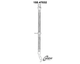 Centric Brake Hose 150.47032