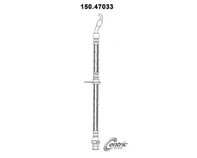 Centric Brake Hose 150.47033