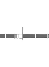 Centric Brake Hose 150.47041                                     - 150.47041 - Image 3