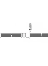 Centric Brake Hose 150.47326                                     - 150.47326 - Image 3