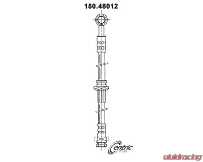 Centric Brake Hose 150.48012 - 150.48012