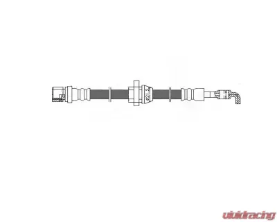 Centric Brake Hose 150.49004 - 150.49004