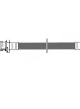 Centric Brake Hose 150.50341                                     - 150.50341 - Image 4