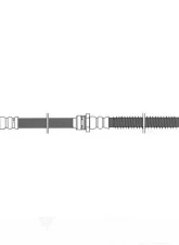Centric Brake Hose 150.51017                                     - 150.51017 - Image 4
