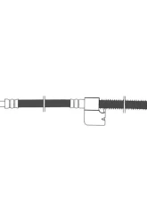 Centric Brake Hose 150.51020                                     - 150.51020 - Image 4