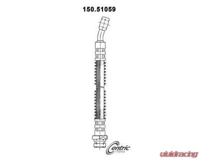 Centric Brake Hose 150.51059 - 150.51059