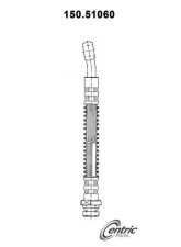 Centric Brake Hose 150.51060                                     - 150.51060 - Image 5