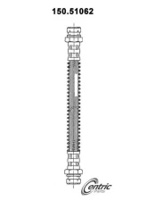 Centric Brake Hose 150.51062                                     - 150.51062 - Image 5