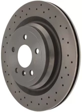 Centric C-Tek Standard Drilled Brake Rotor 228.35127                                     - 228.35127 - Image 2