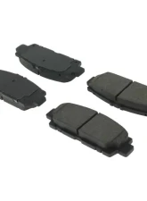 Centric Premium Semi-Metallic Brake Pads with Shims and Hardware 300.04880                                     - 300.04880 - Image 2