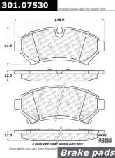 Centric Premium Ceramic Pads with Shims and  Hardware 301.07530                                     - 301.07530 - Image 3
