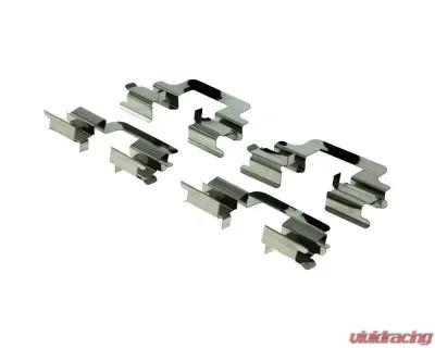 Centric Premium Ceramic Pads with Shims and  Hardware 301.13861 - 301.13861