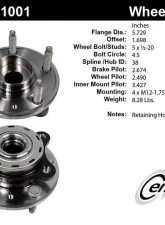 Centric C-Tek Standard Hub and Bearing Assembly without ABS 400.61001E                                     - 400.61001E - Image 5