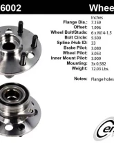 Centric C-Tek Standard Hub and Bearing Assembly without ABS 400.66002E                                     - 400.66002E - Image 5