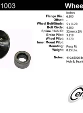 Centric C-Tek Standard Hub and Bearing Assembly Repair Kit 403.61003E                                     - 403.61003E - Image 5