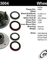 Centric C-Tek Standard Hub and Bearing Assembly Repair Kit 403.63004E                                     - 403.63004E - Image 6
