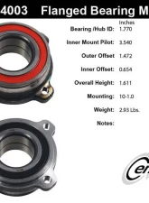 Centric C-Tek Standard Flanged Wheel Bearing Module 405.34003E                                     - 405.34003E - Image 5