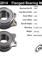 Centric C-Tek Standard Flanged Bearing Module 405.42014E                                     - 405.42014E - Image 5