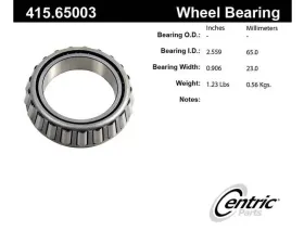 Centric Premium Bearing Cone 415.65003