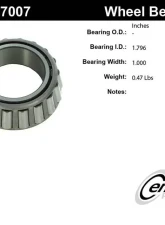 Centric Premium Bearing Cone 415.67007                                     - 415.67007 - Image 2