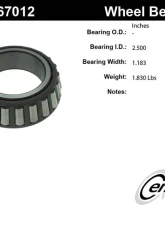 Centric Premium Bearing Cone 415.67012                                     - 415.67012 - Image 2