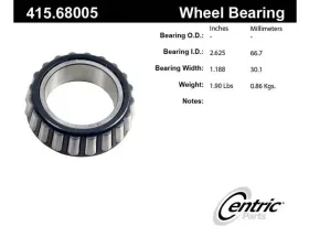 Centric Premium Bearing Cone 415.68005