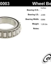 Centric Premium Bearing Cone 415.70003                                     - 415.70003 - Image 4