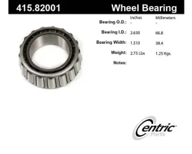 Centric C-Tek Standard Bearing Cone 415.82001E