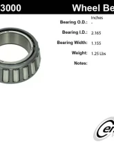 Centric Premium Bearing Cone 415.83000                                     - 415.83000 - Image 4