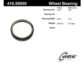 Centric Premium Bearing Race 416.58000