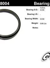 Centric Premium Bearing Race 416.68004                                     - 416.68004 - Image 5