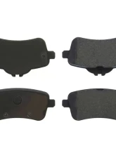 Centric Premium Semi-Metallic Brake Pads with Shims 300.16302                                     - 300.16302 - Image 3