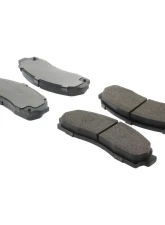 Centric Premium Semi-Metallic Brake Pads with Shims and Hardware 300.08331                                     - 300.08331 - Image 4