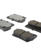 Centric Premium Ceramic Pads with Shims and  Hardware 301.11131                                     - 301.11131 - Image 2