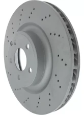 Centric Premium OE Style Drilled  Brake Rotor 128.35132                                     - 128.35132 - Image 4