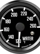 SpeedHut Water Temp Gauge 2-5/8" 120-260F w/ Warning JDM Datsun Z Series                                     - GR2-197-DATZ - Image 2
