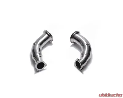 ARMYTRIX Sport Cat Downpipe with 200 cpsi Catalytic Converters Audi RS4 | RS5 B9 2.9 V6 Turbo 2019+ - AU94R-6CD
