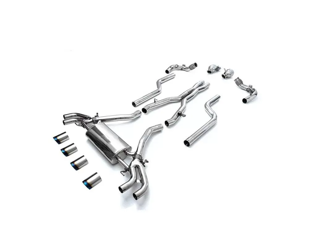 ARMYTRIX Valvetronic Exhaust System BMW X5 M F95 | X6 M F96 2020+ - BMF96-QS38B