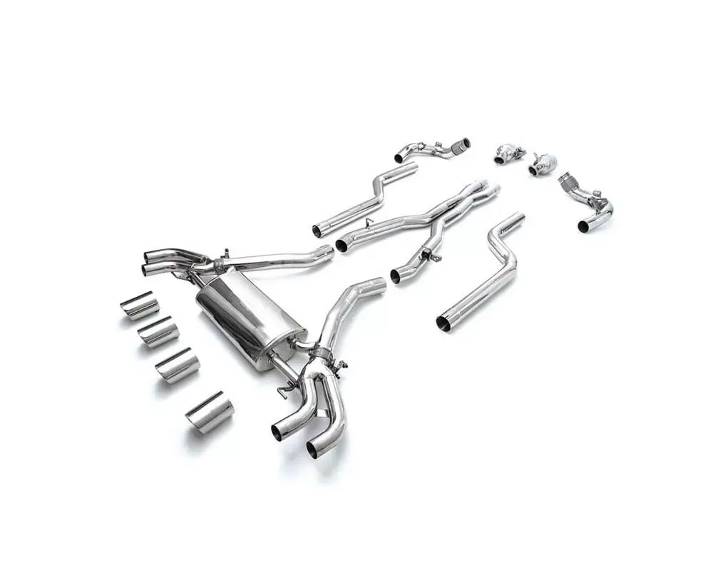 ARMYTRIX Valvetronic Exhaust System BMW X5 M F95 | X6 M F96 2020+ - BMF96-QS38C